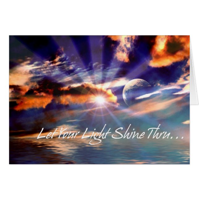 Laisse ta lumière. (Devant horizontal)