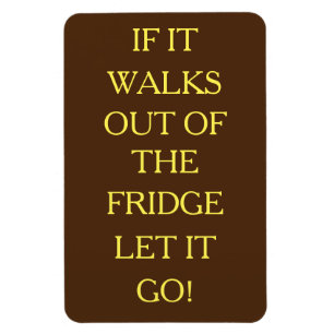 Laisse tomber ! Magnet photo flexible