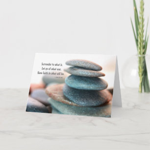 Laisser aller carte de voeux