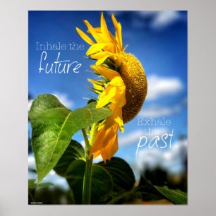 Laisser disparaissent et affiche pensante à