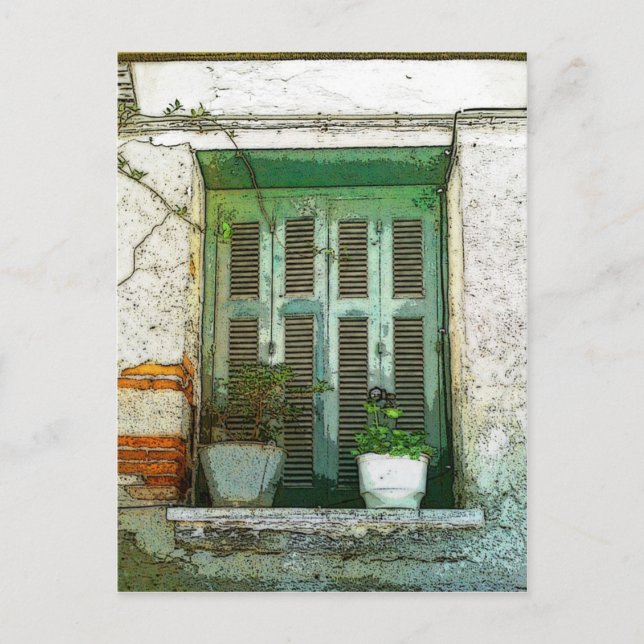 Laisser entrer la carte postale Light (Devant)