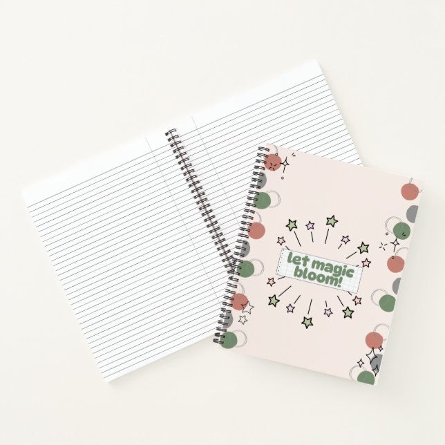 Laisser fleurir la magie : Journal esthétique (Intérieur)