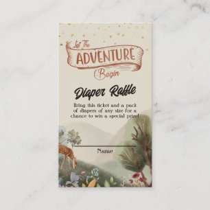 Laisser L'Aventure Commencer Les Tickets De Raffle