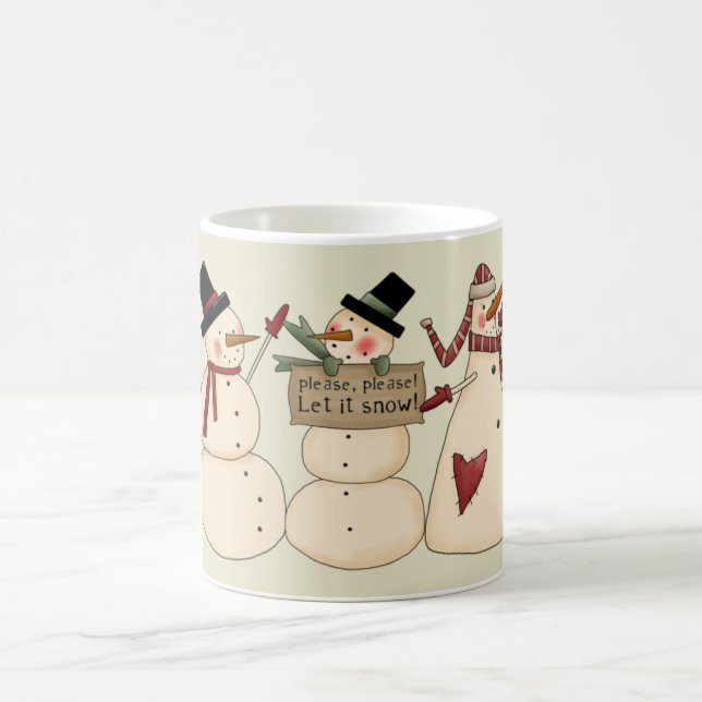 Laisser neiger Fête Mug (Centre)