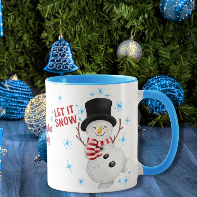 Laisser neiger Snowman Mug (Créateur téléchargé)