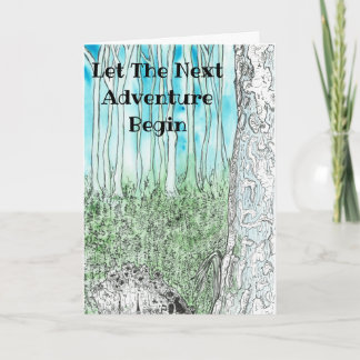 Laisser Prochaine Aventure Commencer La Carte D'Oe
