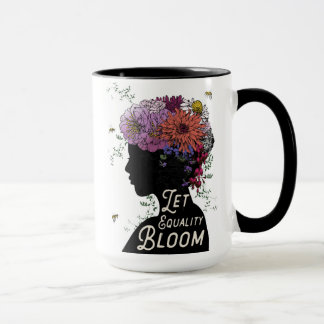 Laissez la fleur d'égalité - tasse de café