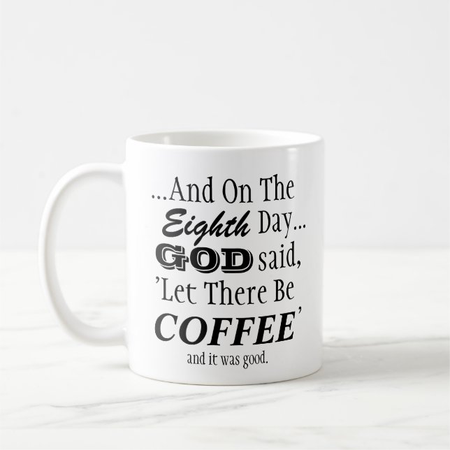 "Laissez là soit tasse de café" (Gauche)
