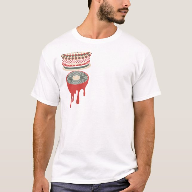 Laissez-Le Bleed Classic Essential T-shirt (Devant)