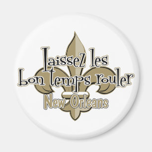 Laissez le bon temps rouler magnet