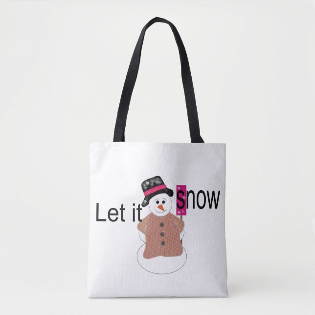 Laissez-le Sac fourre-tout de neige (Devant)