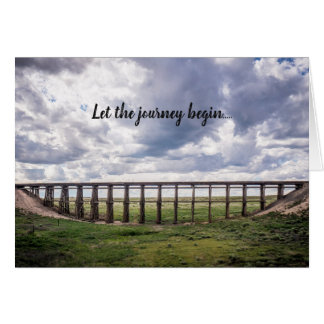 "Laissez le voyage commencer…" carte