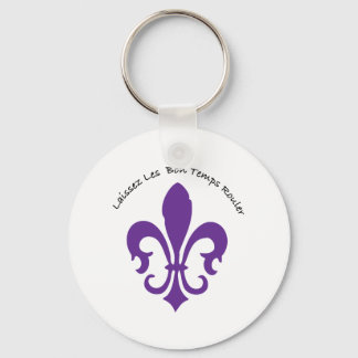 Laissez les bon temps rouler keychain