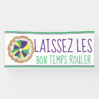 Laissez Les Bon Temps Rouler Mardi Gras King Cake
