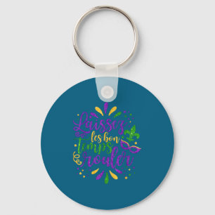 Laissez Les Bons Temps Rouler Mardi Gras 2026 Carn Keychain