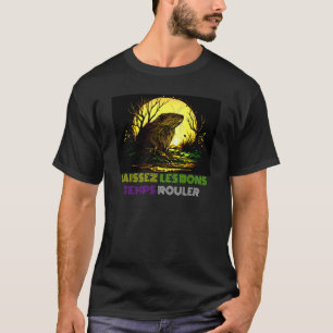 Laissez Les Bons Temps Rouler Mardi Gras Nutria Ne T-Shirt