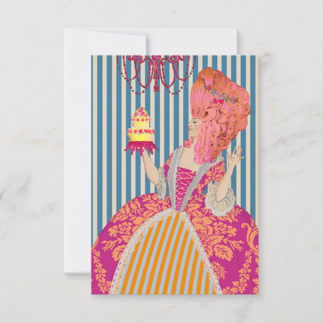 Laissez-les manger du gâteau - Invitations / RSVP (Devant)