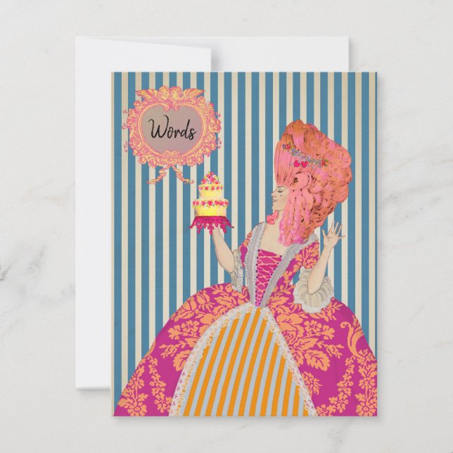 Laissez-les manger du gâteau - Invitations / RSVP (Devant)