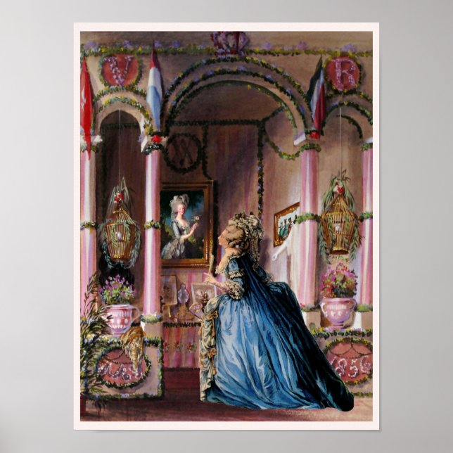 Laissez-Les Manger Gâteau 7 ~ Poster 16x12 (Devant)