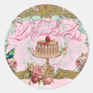 Laissez-les manger les joints ou les autocollants