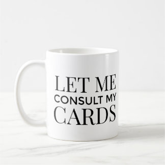 Laissez-moi consulter Mes Cartes tarot tasse de ca