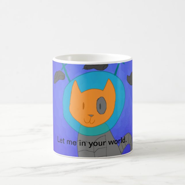 Laissez-moi dans votre tasse du monde (Centre)