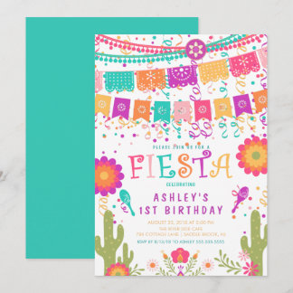 Laissez-nous invitation de partie d'anniversaire