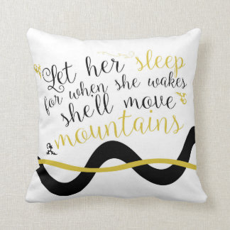 Laissez son coussin de sommeil