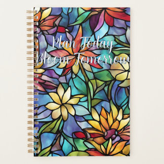 Laissez vos idées fleurir Cahier à spirale floral