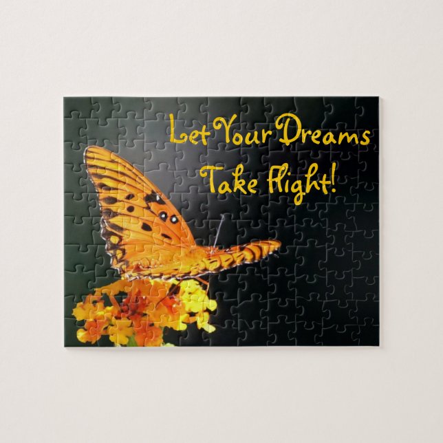 Laissez vos rêves… Puzzle de papillon (Horizontal)