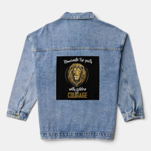 « Laissez votre courage briller comme un lion doré