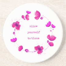 Laissez-Vous Fleur, Dessous de verre De grès