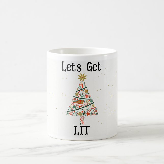 Laissons-nous tomber la tasse de Noël (Centre)