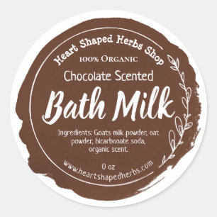 Lait de bain personnalisable Étiquette Entreprise 