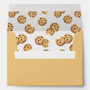 Lait et biscuits Enveloppe fête d'anniversaire C