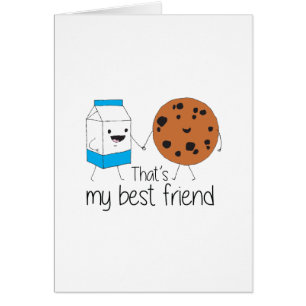 Lait et biscuits Meilleurs amis BFF Friendship Art