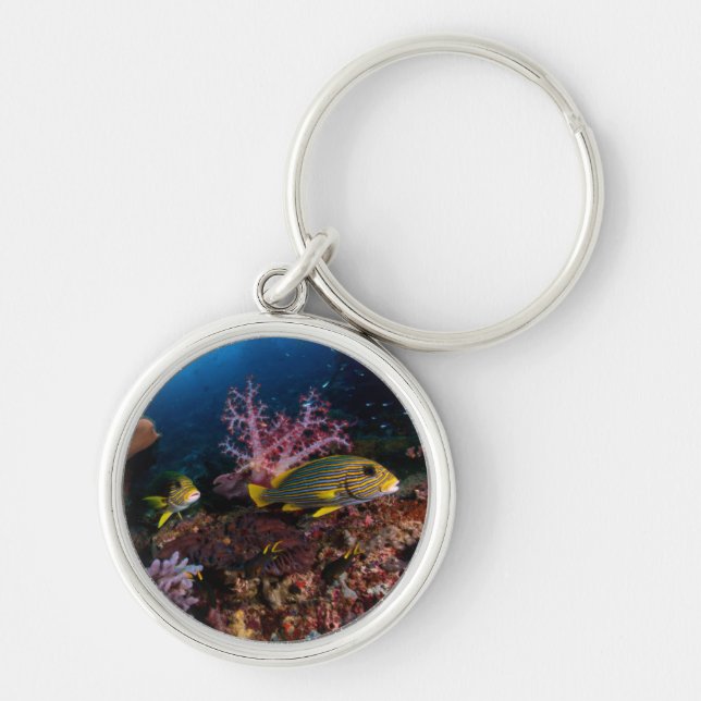 Laja Ampat Underwater Keychain (Front)