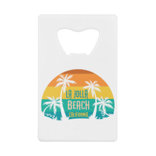 LaJolla Beach Retro Credit Card Bottle Opener