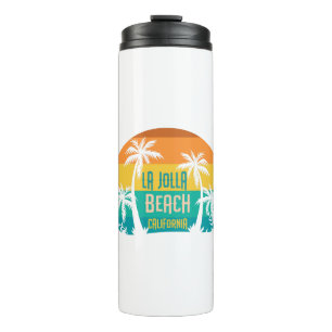 LaJolla Beach Retro Thermal Tumbler