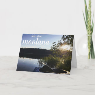 Lake Alva Greeting Card