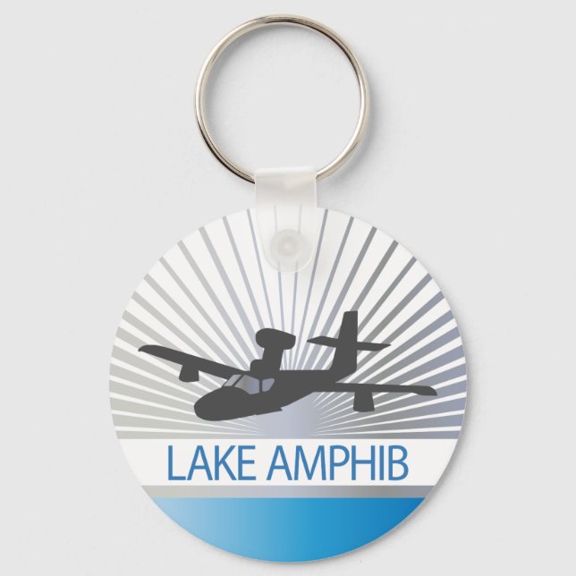 Lake Amphib Aviation Keychain (Front)