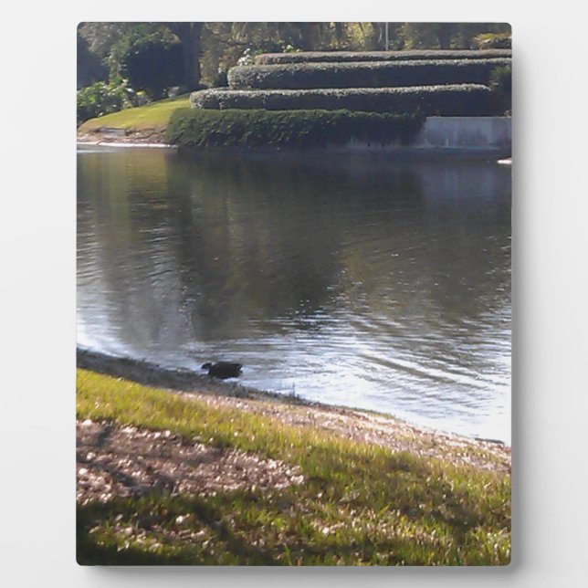 Lake and Stone Plaque (Front)