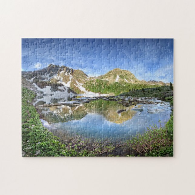 Lake Ann Detail - Colorado Trail Jigsaw Puzzle (Horizontal)