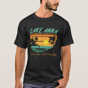 Lake Anna Shark Free and Unsalted Funny Nature   H T-Shirt