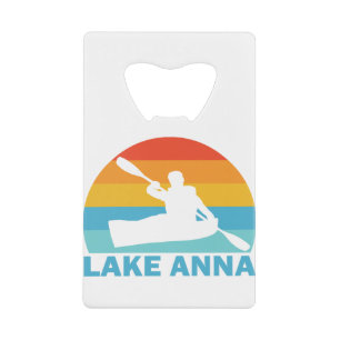 Lake Anna Virginia Kayak Credit Card Bottle Opener