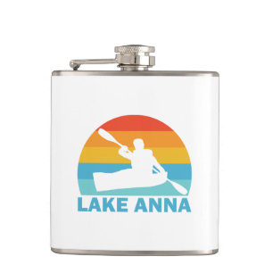 Lake Anna Virginia Kayak Hip Flask