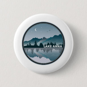 Lake Anna Virginia Reflection 2 Inch Round Button
