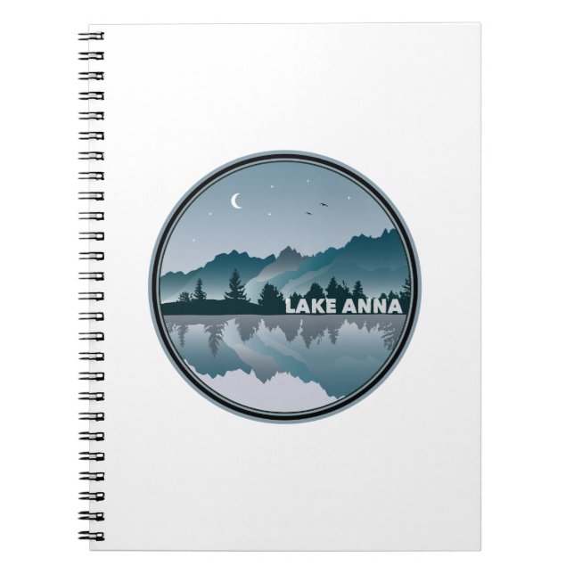 Lake Anna Virginia Reflection Notebook (Front)