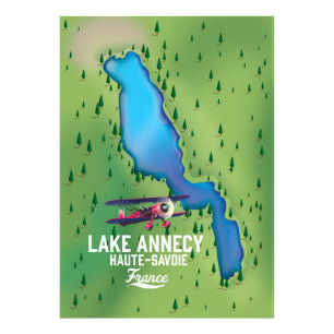 Lake Annecy,Haute-Savoie ,france Photo Print