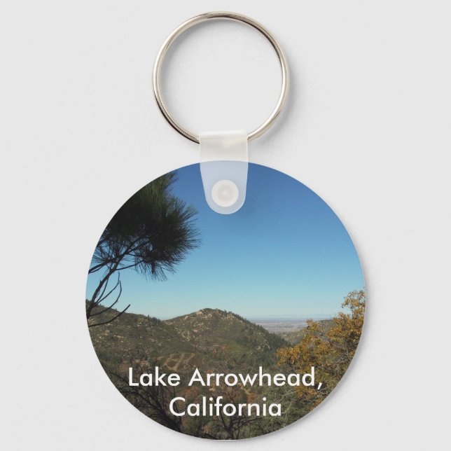 Lake Arrowhead, California-Key Chain Keychain (Front)